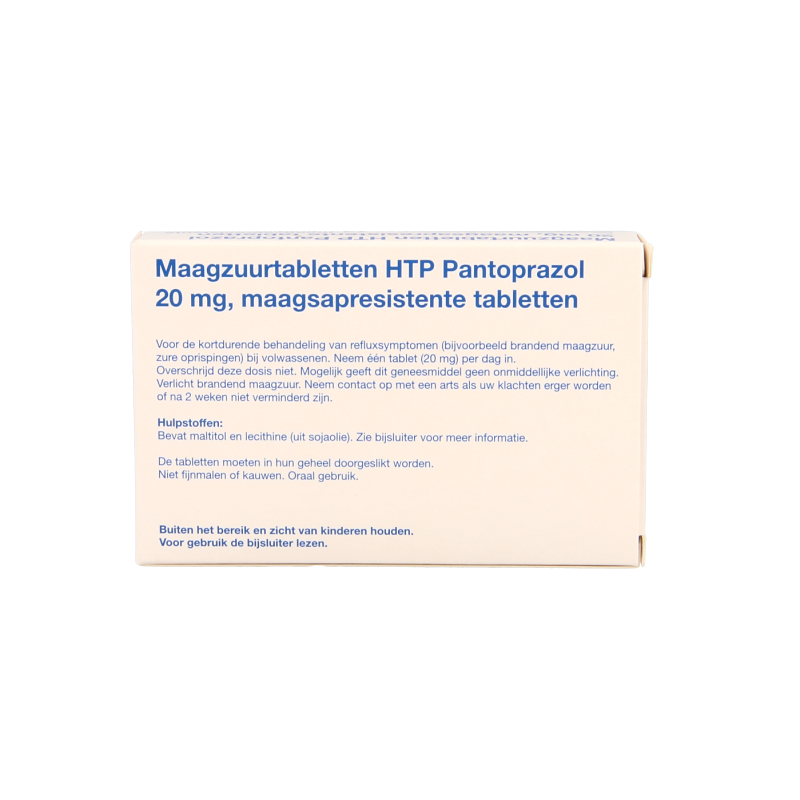 Healthypharm Pantoprazol 20mg 14 Stuks