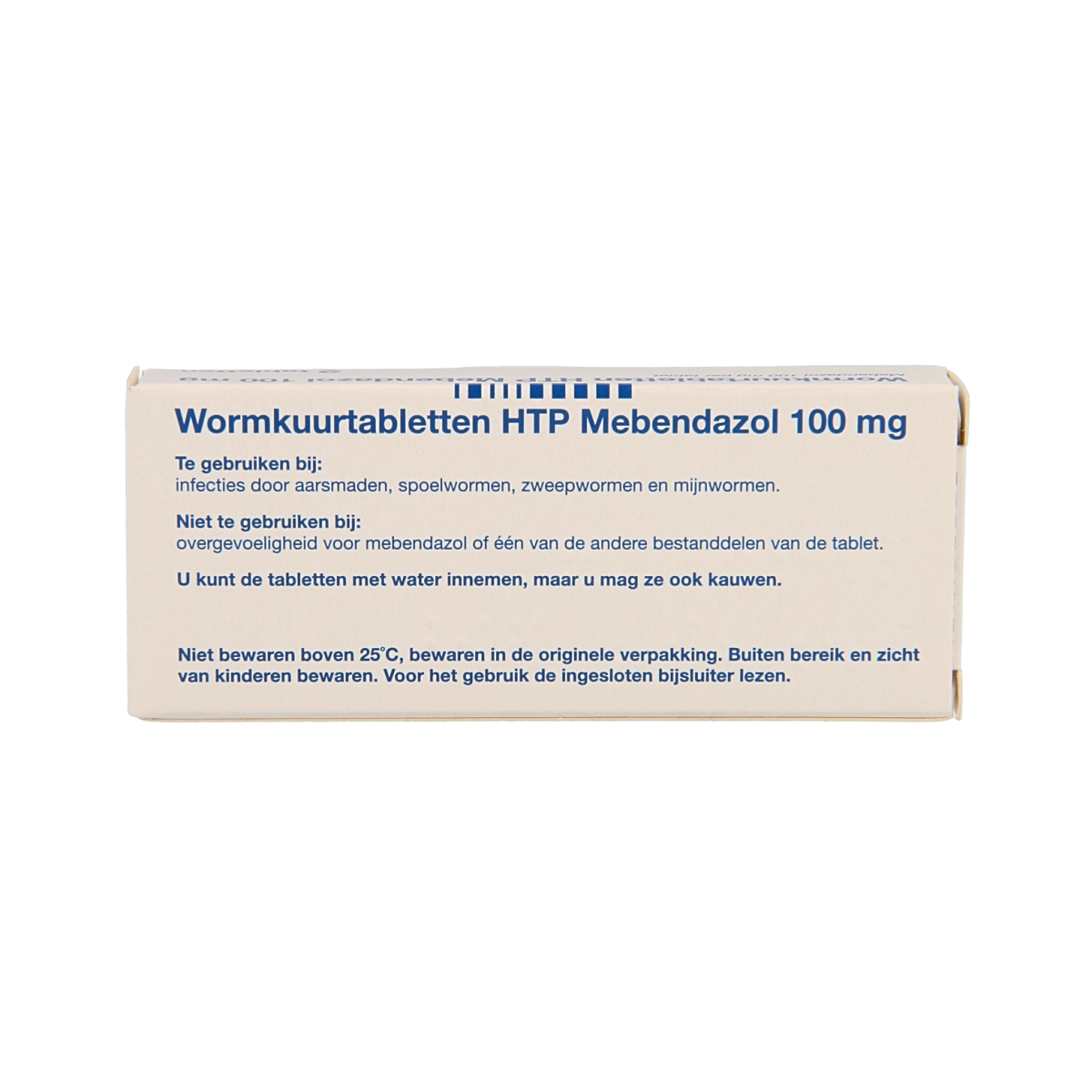 Healthypharm Mebendazol/wormkuur 2.00 Tabletten
