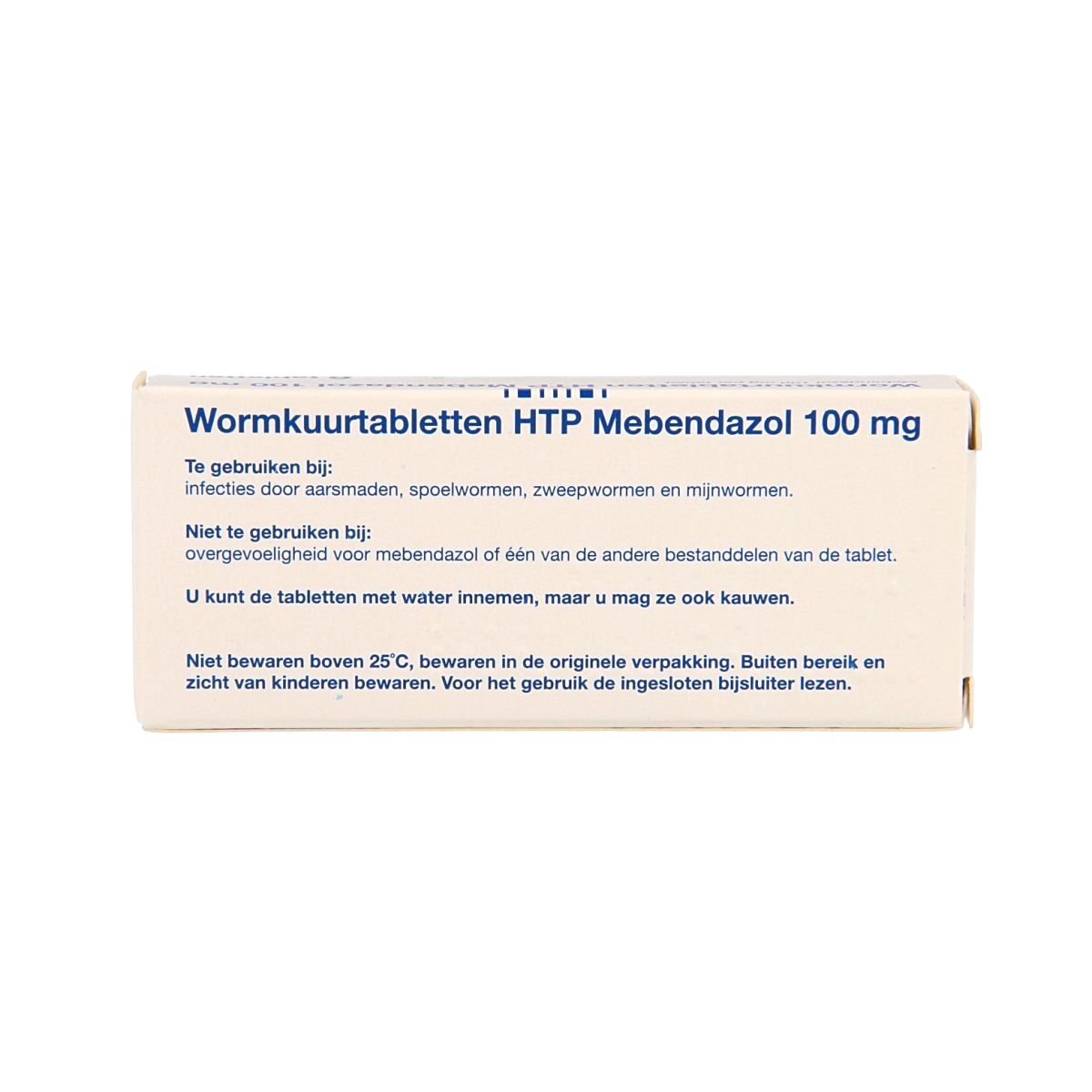 Healthypharm Mebendazol/wormkuur 6.00 Tabletten
