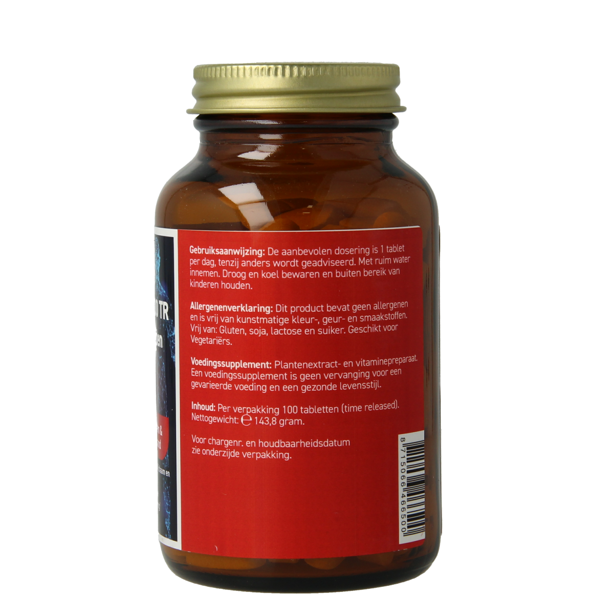 All Natural Vitamine C 1000 met bioflavonoiden & rozenbottel 100.00 Tabletten