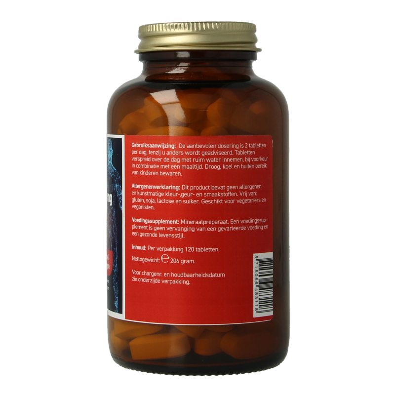 All Natural Magnesium citraat 400mg 120 Tabletten