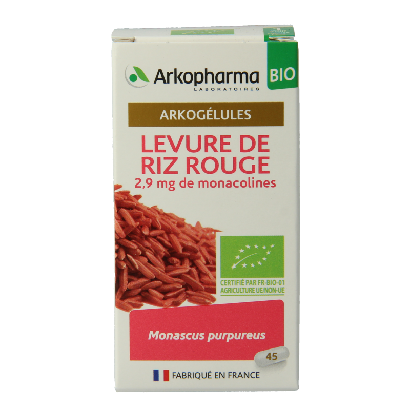 Arkocaps Rode gist rijst bio 45 Capsules