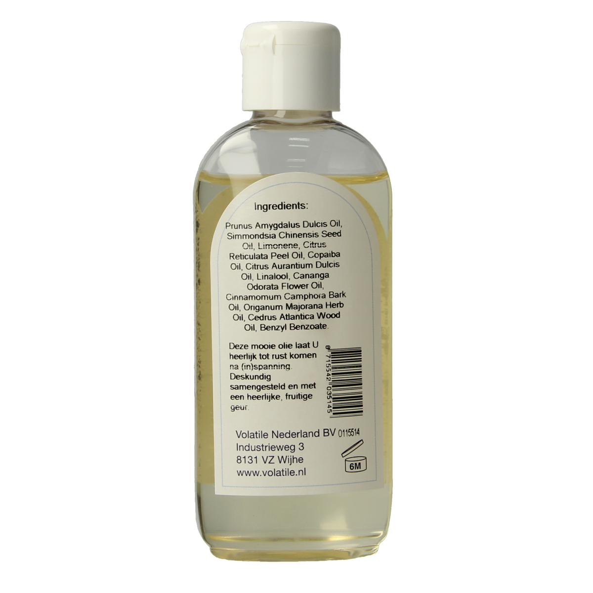 Volatile Massageolie zorglijn sterrenstof 100.00 Milliliter