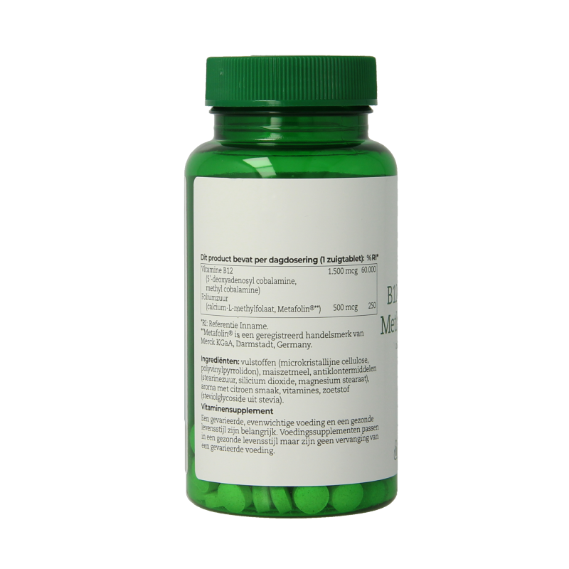 AOV 254 B12 Adenosyl & methylcobalamine 120 Zuigtabletten
