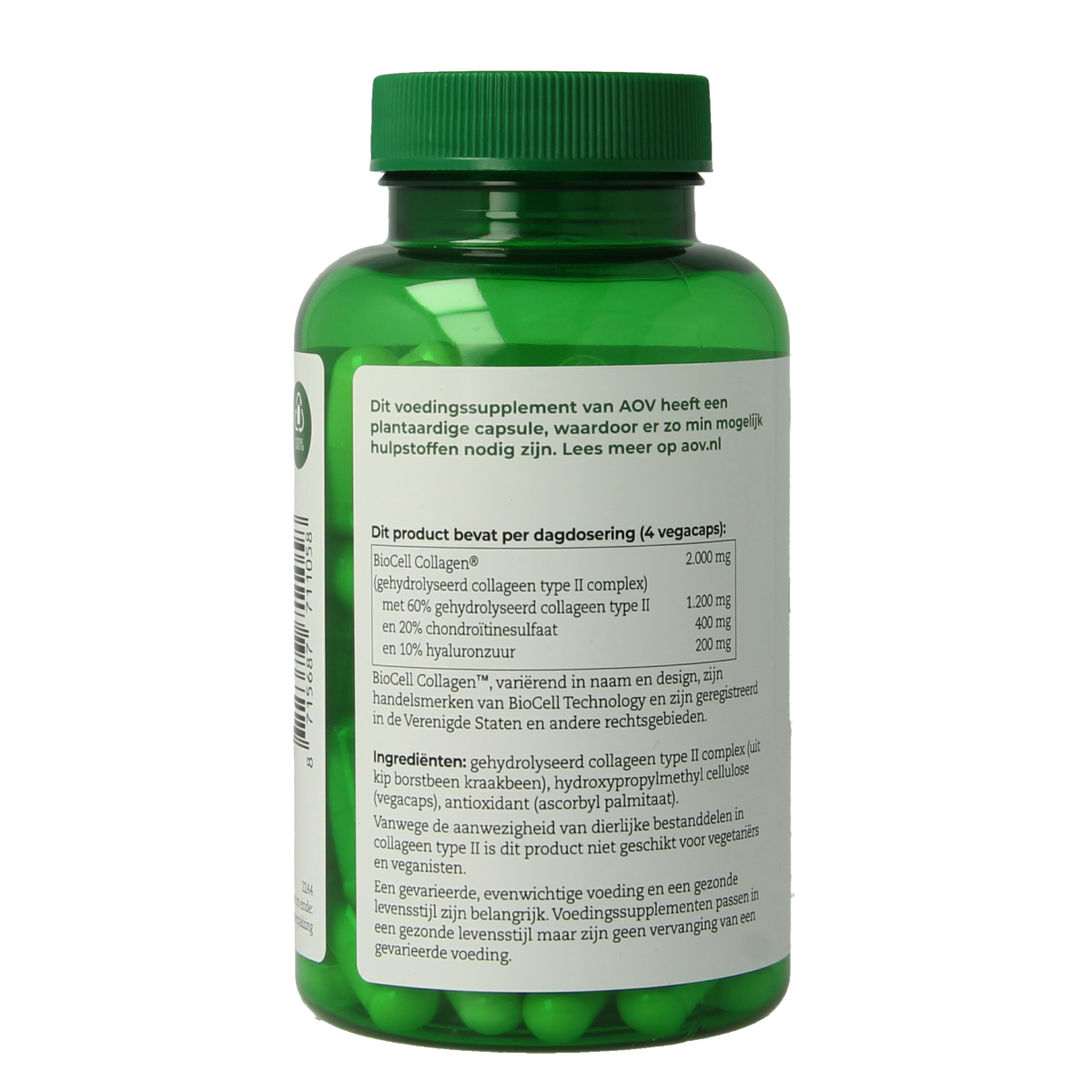 AOV 1105 Collageen type II 90.00 Vegetarische capsules