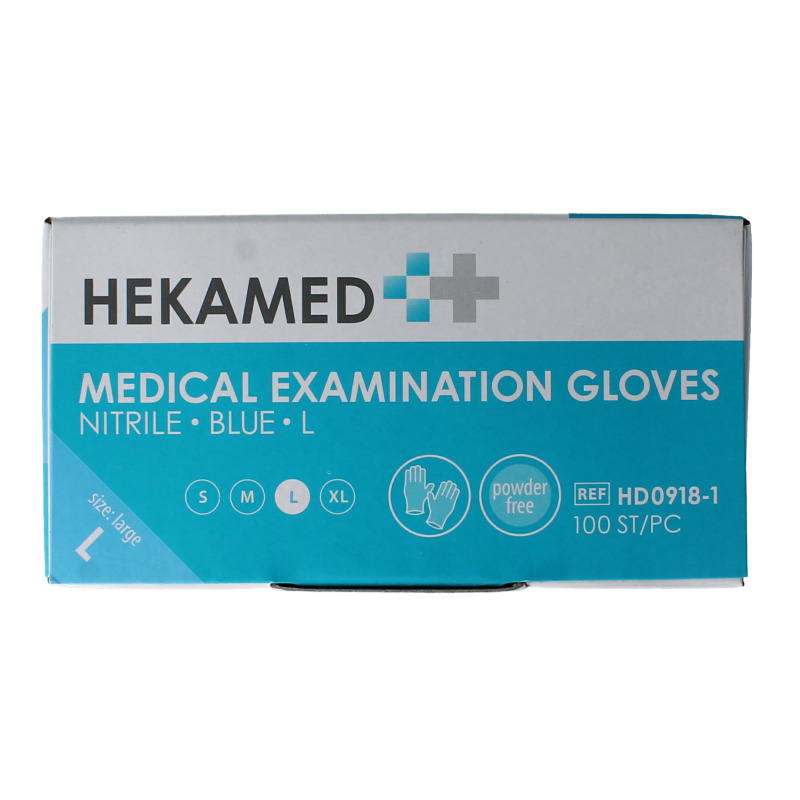 Heka Handschoenen soft nitrile L 100 Stuks