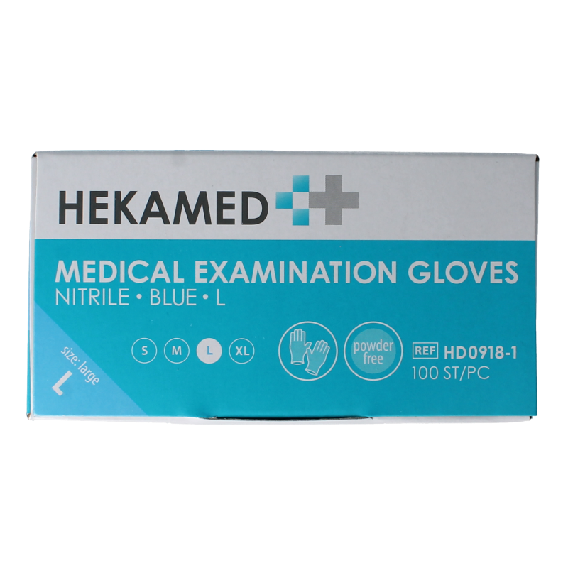 Heka Handschoenen soft nitrile L 100 Stuks