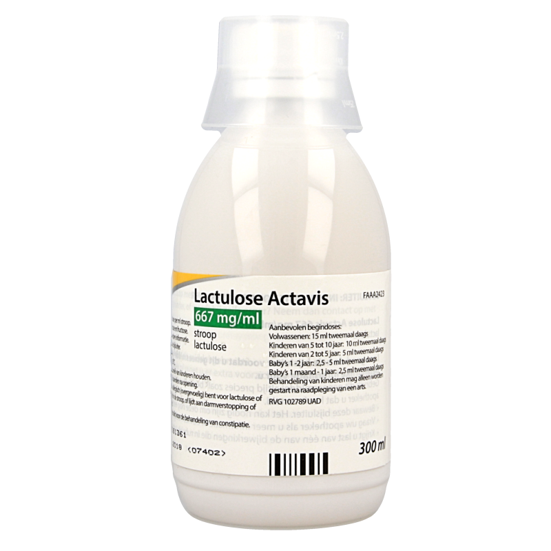 Sanias Lactulosestroop 667mg 300 Milliliter