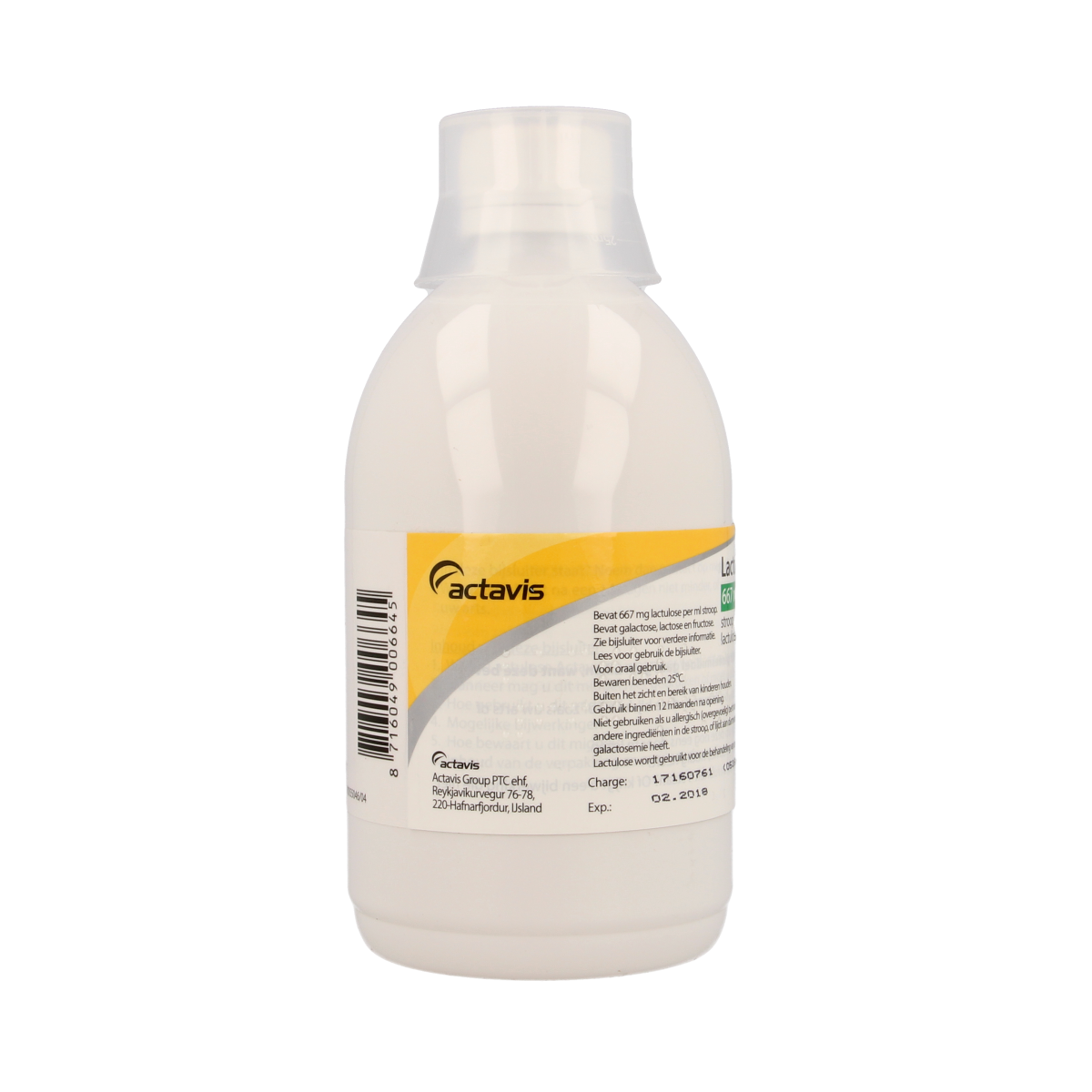 Sanias Lactulosestroop 667mg 500.00 Milliliter