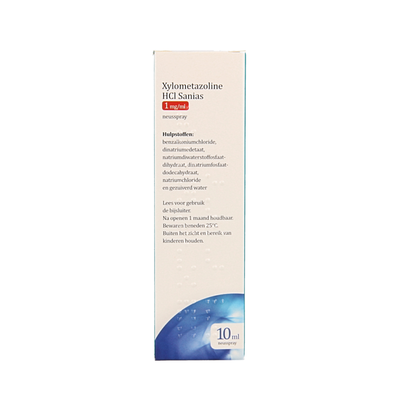 Sanias Xylometazoline HCI 1mg spray 10 Milliliter