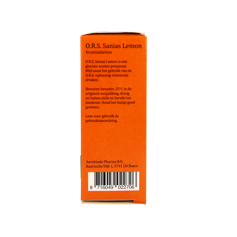 Sanias ORS lemon bruistablet 6 Stuks