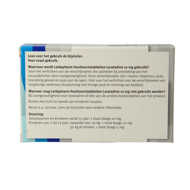 Leidapharm Loratadine 10mg 7 Stuks