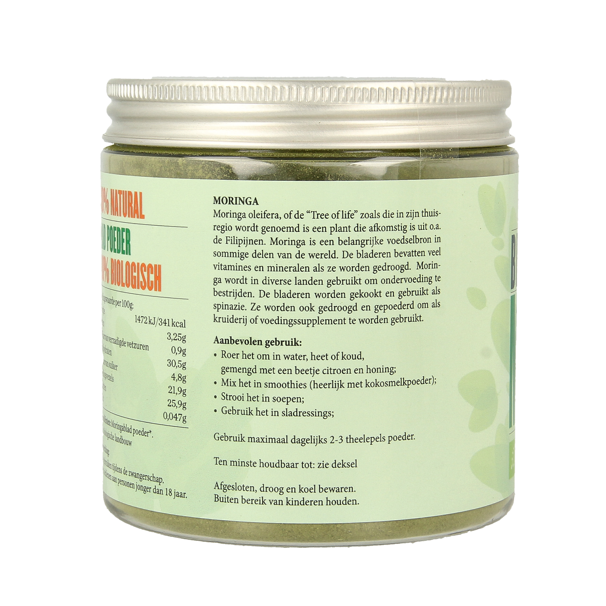 Omega & More Moringa poeder bio 200.00 Gram