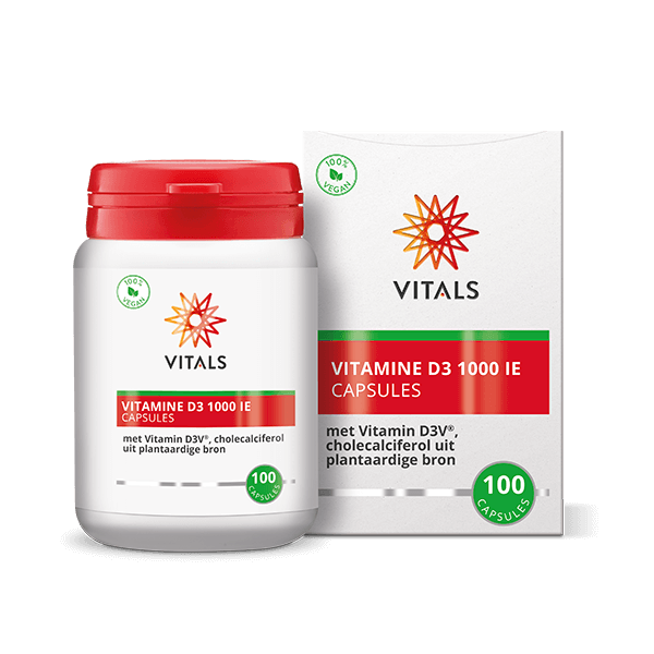 Vitals Vitamine D3 1000IE 100 Capsules