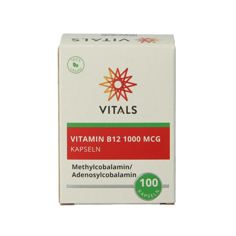 Vitals Vitamine B12 1000 mcg 100 Capsules