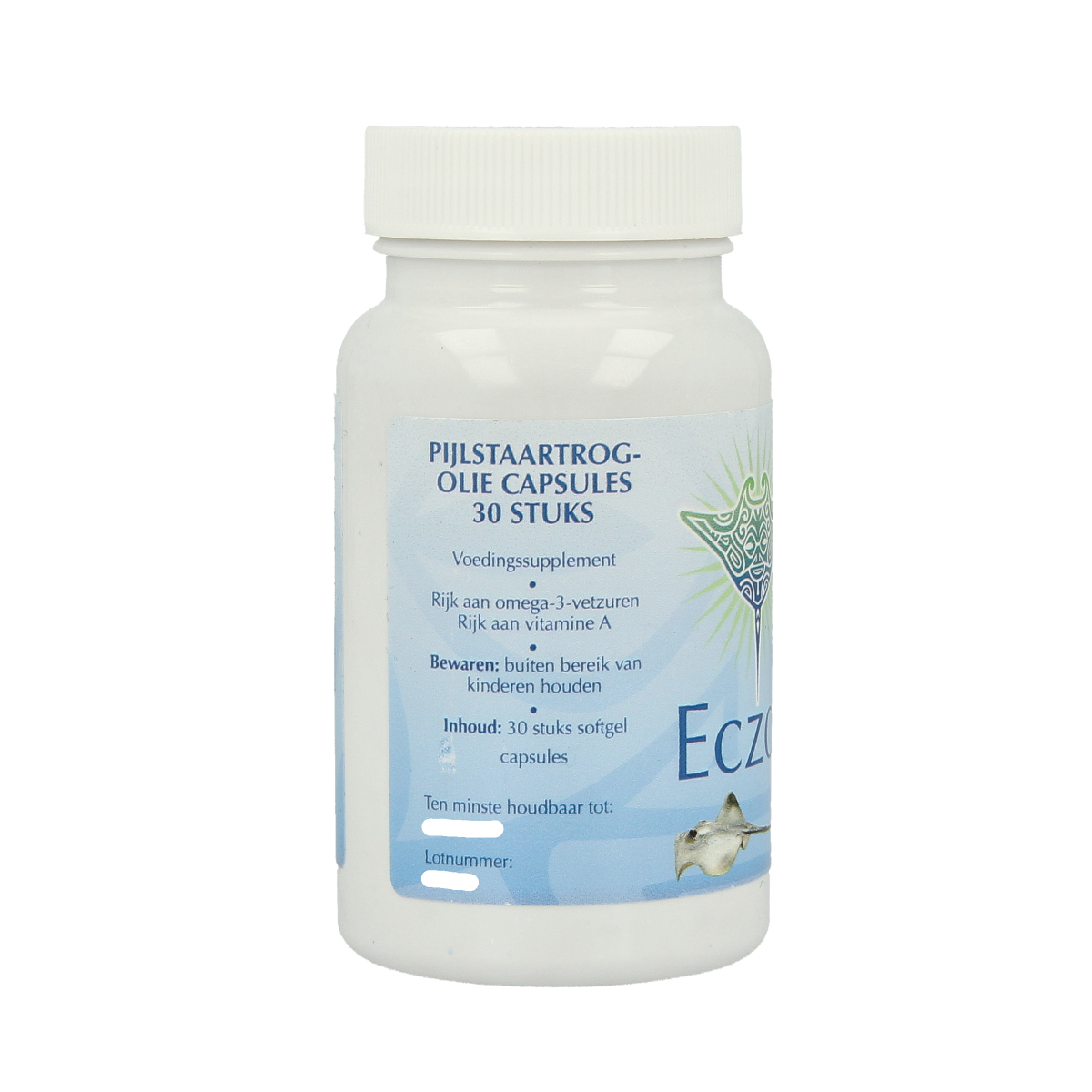 Eczoil Pijlstaartrog olie 30.00 Softgels