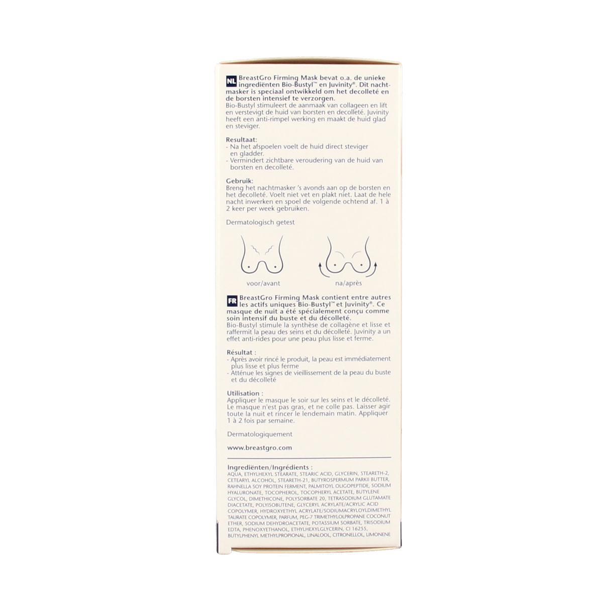 Breast Gro Firming mask 75.00 Milliliter