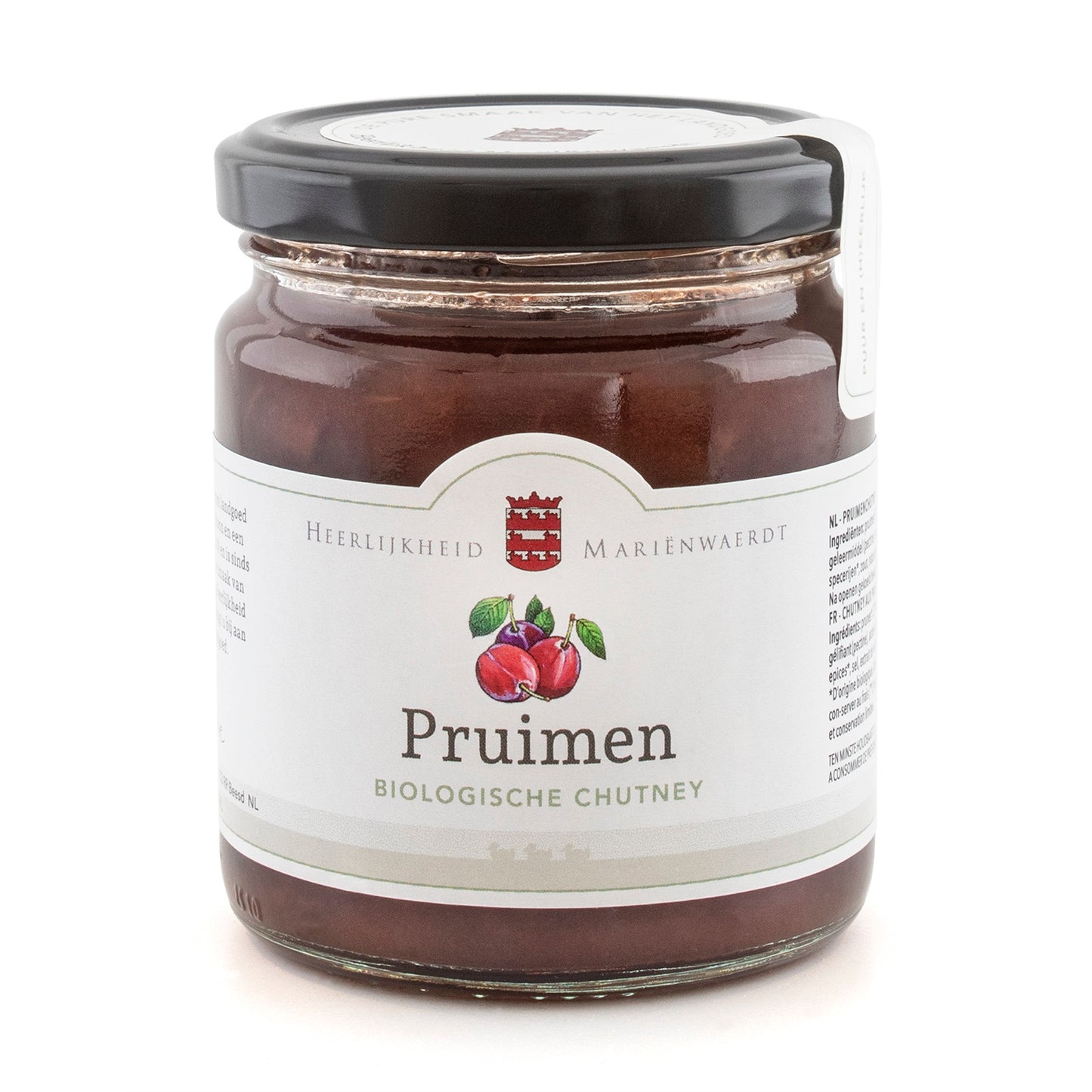 Marienwaerdt Pruimen chutney bio 260.00 Gram