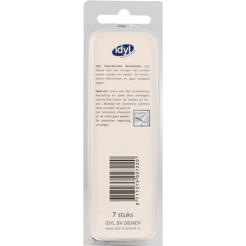 Idyl Interdentaal borstel extra fijn 3mm 7.00 Stuks