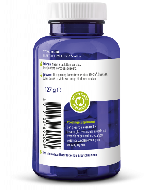 Vitakruid Ostamax met oa Calcium & Magnesium 90.00 Tabletten
