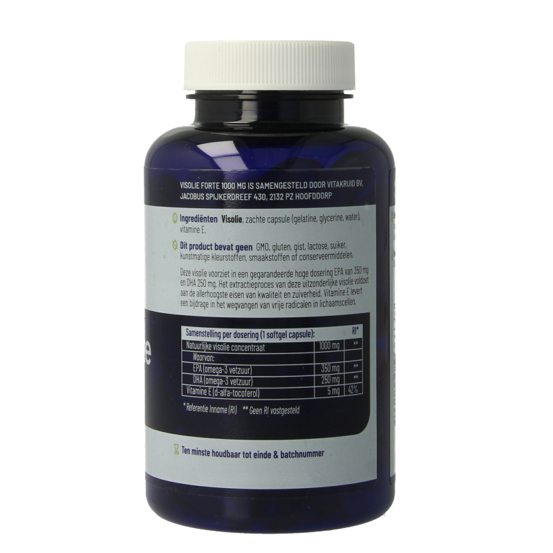 Vitakruid Visolie Forte 1000 TG 90 Softgels