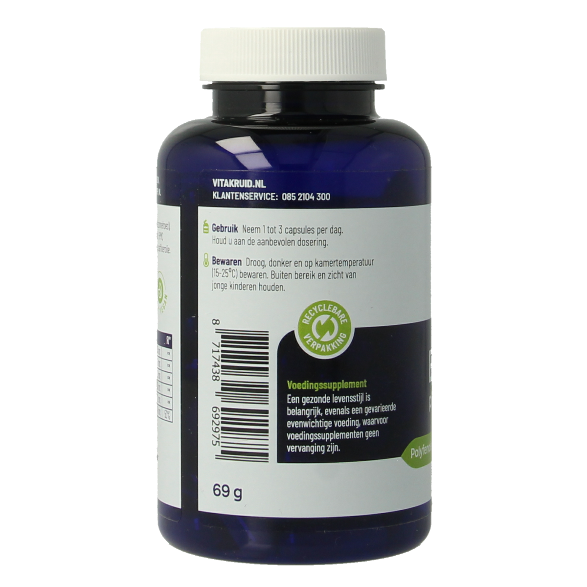 Vitakruid Echinacea 600 purpurea (4%) angustifolia (6%, 4%) 90.00 Vegetarische capsules