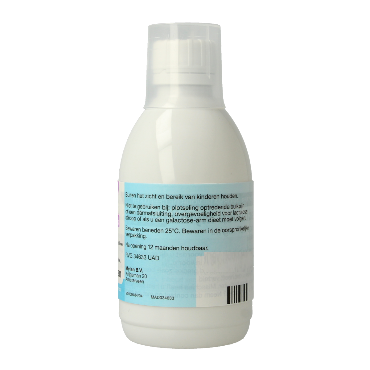 Mylan Lactulose stroop 500mg 300.00 Milliliter