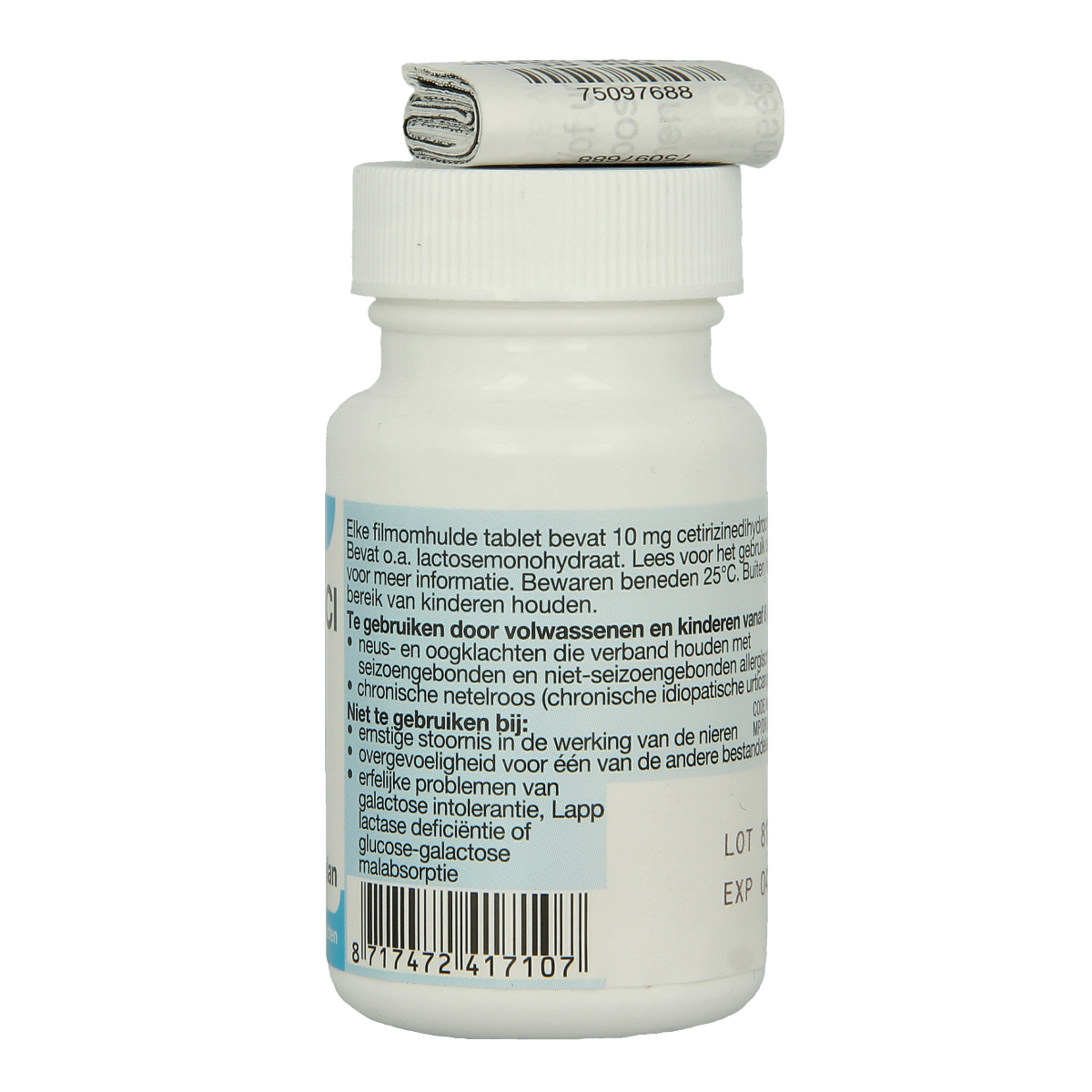 Mylan Cetirizine diHCl 10mg 250.00 Tabletten