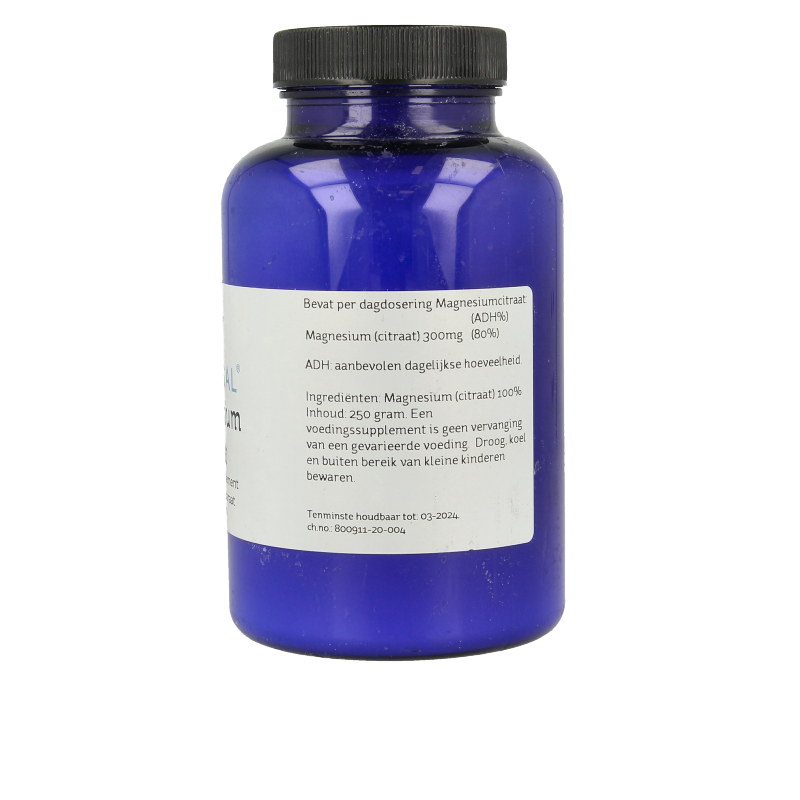 Nova Vitae Magnesium citraat poeder 250 Gram