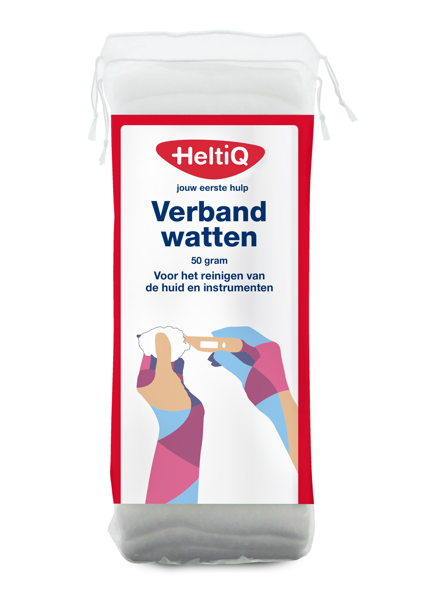 Heltiq Verbandwatten 50 Gram