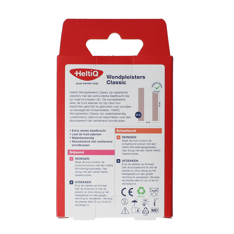 Heltiq Wondpleister classic 10x6cm 1m 1 Stuks