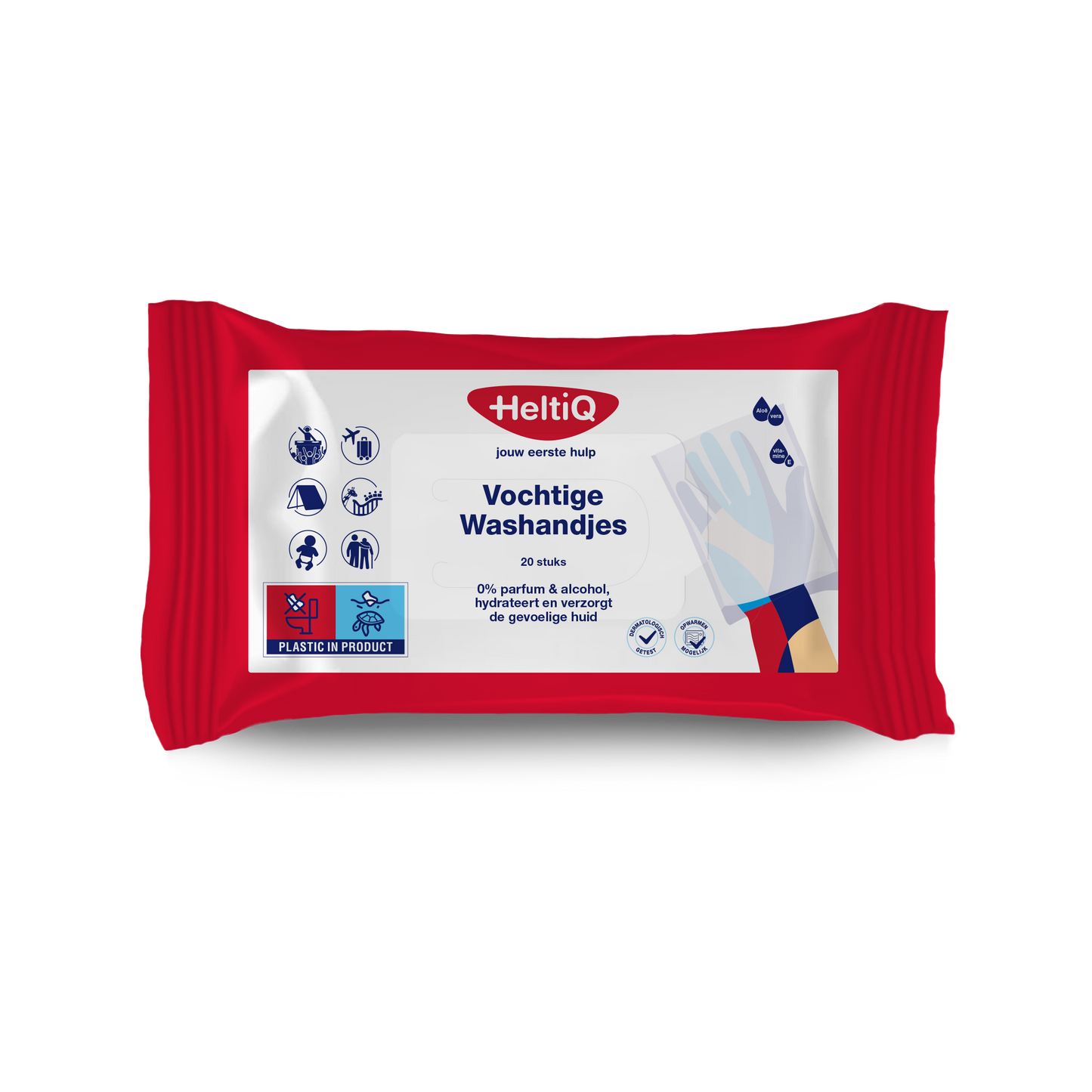 Heltiq Vochtige washandjes 20.00 Stuks