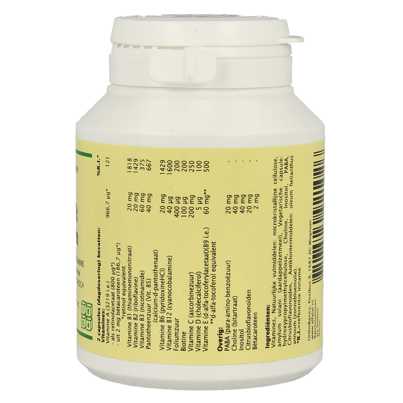 Alfytal MultiVit medium - mineraalvrij 90 Vegetarische capsules