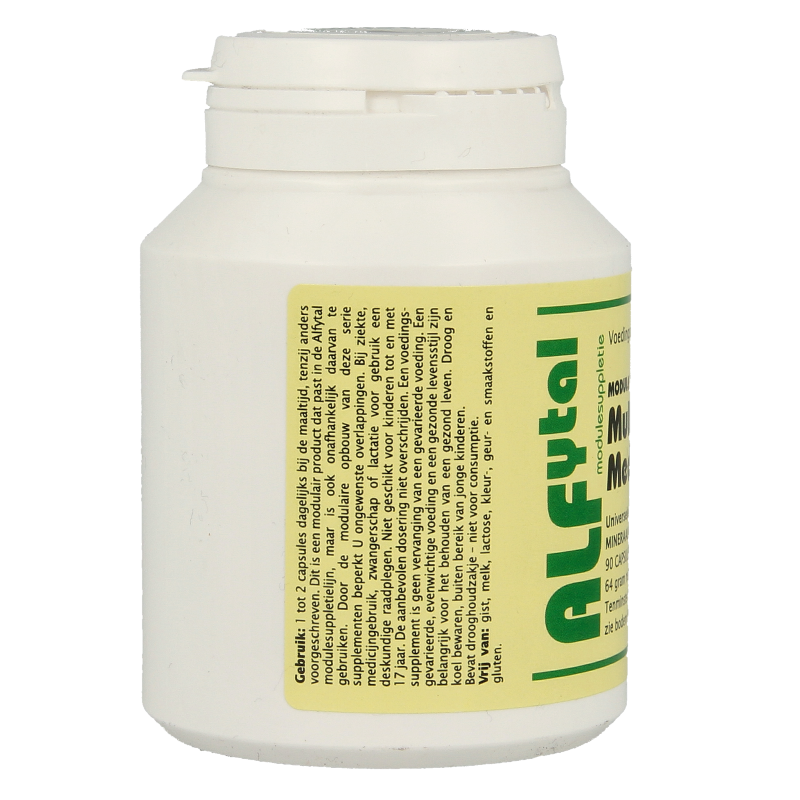 Alfytal MultiVit medium - mineraalvrij 90 Vegetarische capsules