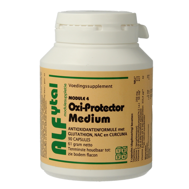 Alfytal Oxi-protector medium antioxidantformule 90 Vegetarische capsules