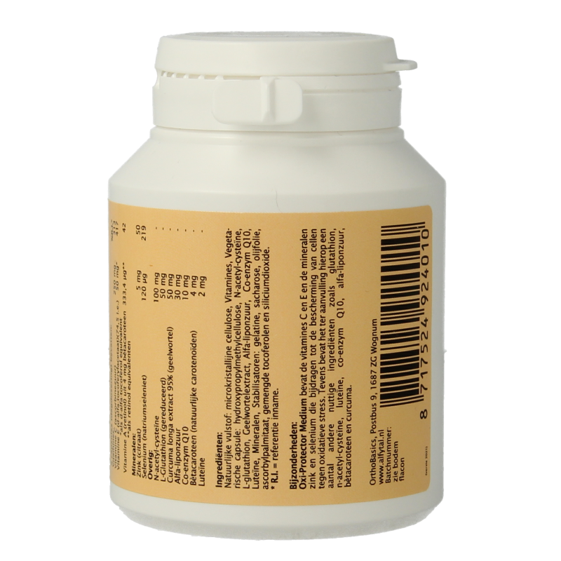Alfytal Oxi-protector medium antioxidantformule 90 Vegetarische capsules