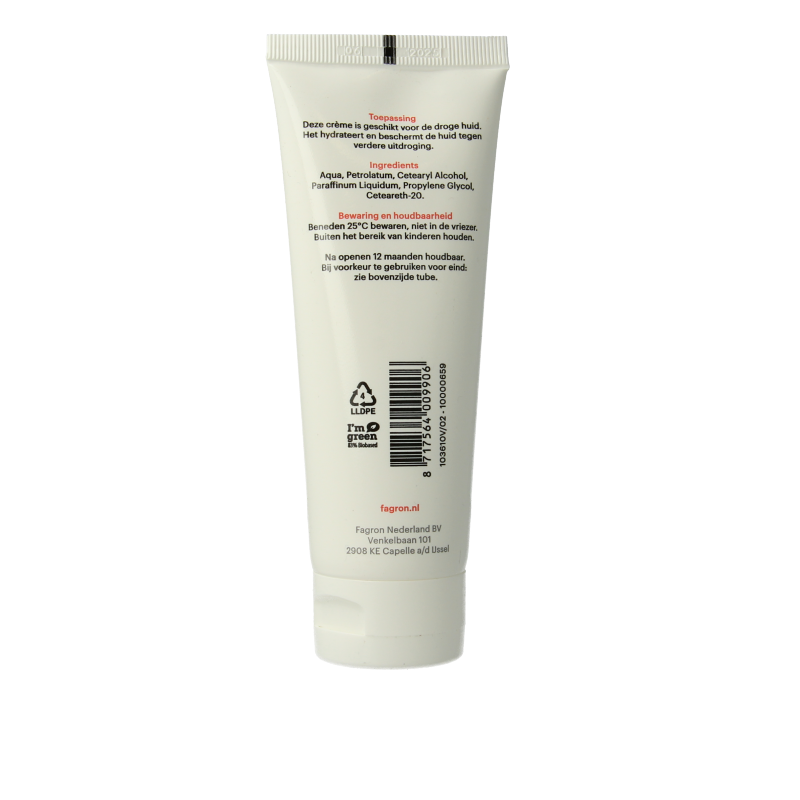 Fagron Vaselinecetomacrogol creme 100.00 Gram