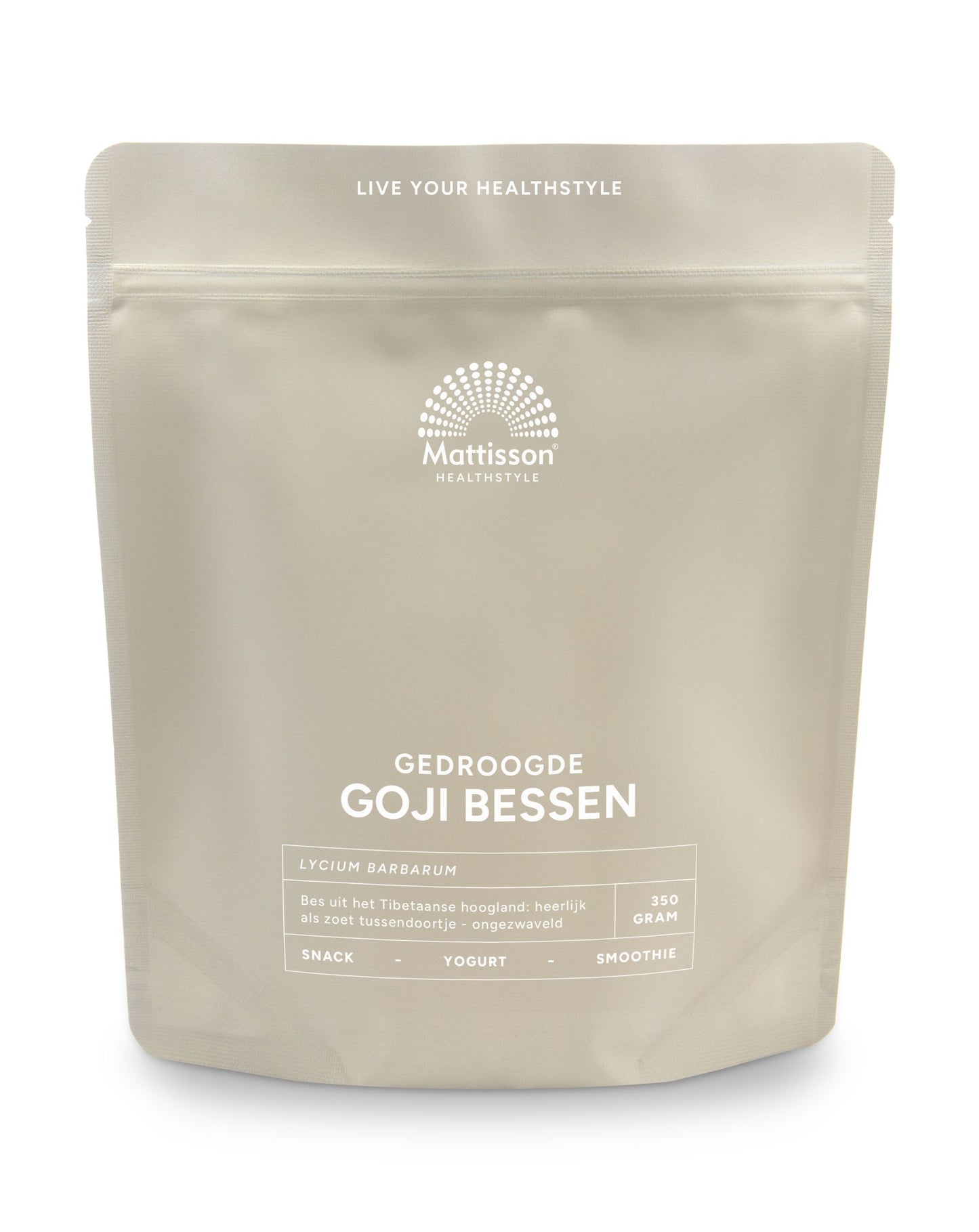 Mattisson Goji bessen gedroogd 350.00 Gram