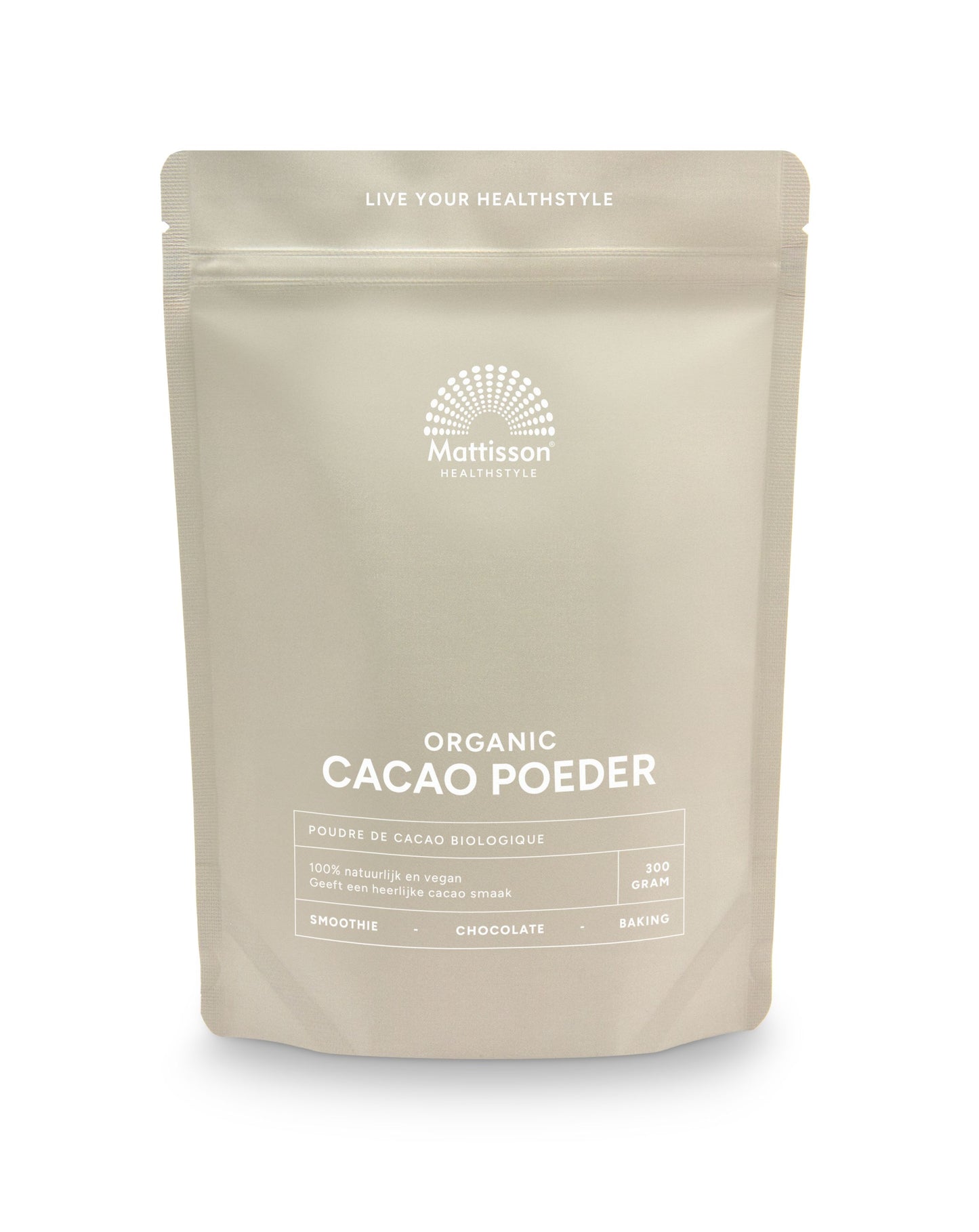 Mattisson Cacao poeder bio 300.00 Gram