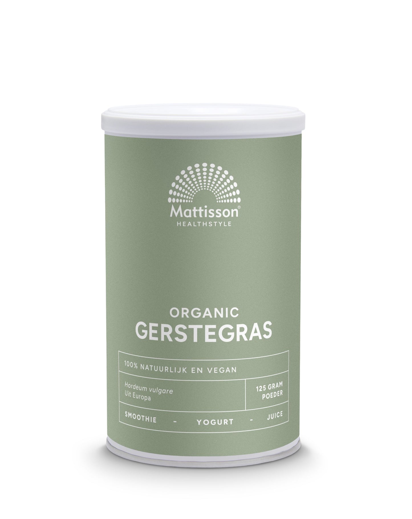 Mattisson Gerstegras barley grass Europa bio 125.00 Gram
