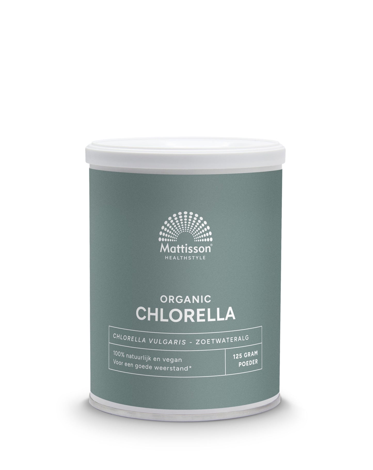 Mattisson Chlorella poeder bio 125.00 Gram