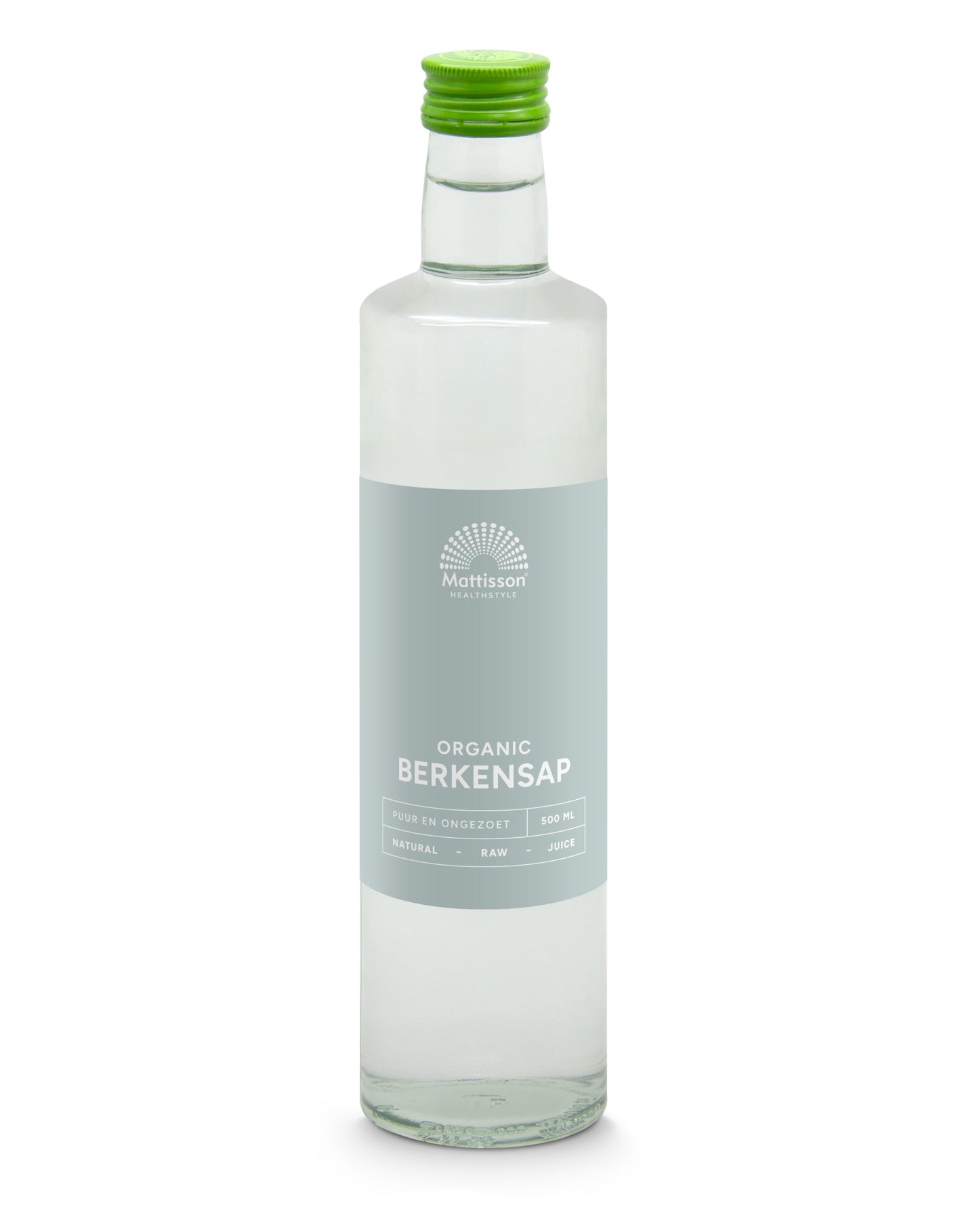 Mattisson Absolute berkensap 100% puur sap bio raw 500.00 Milliliter