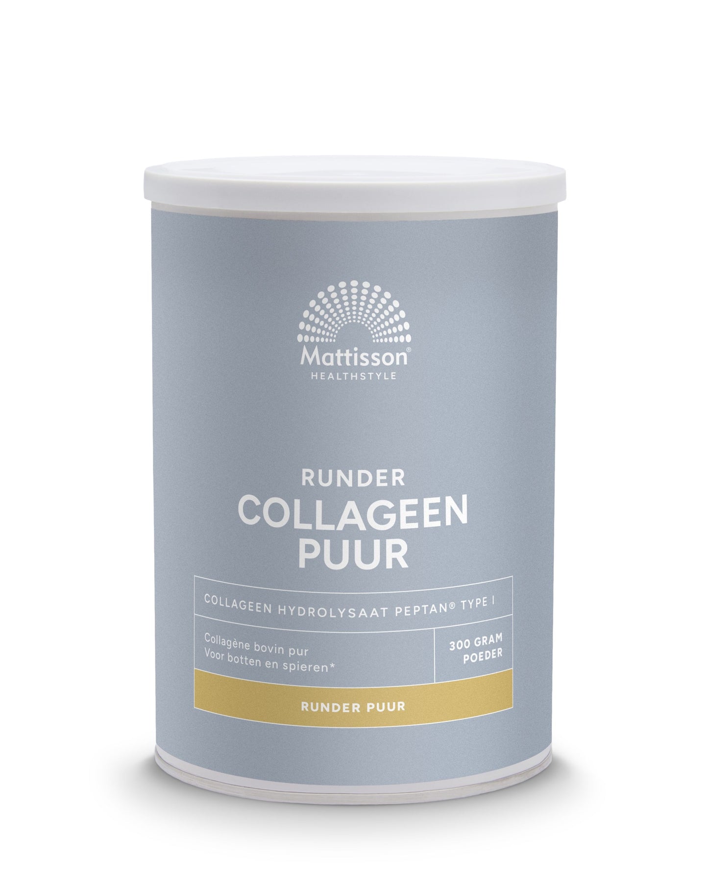 Mattisson Runder collageen poeder Peptan 300 Gram