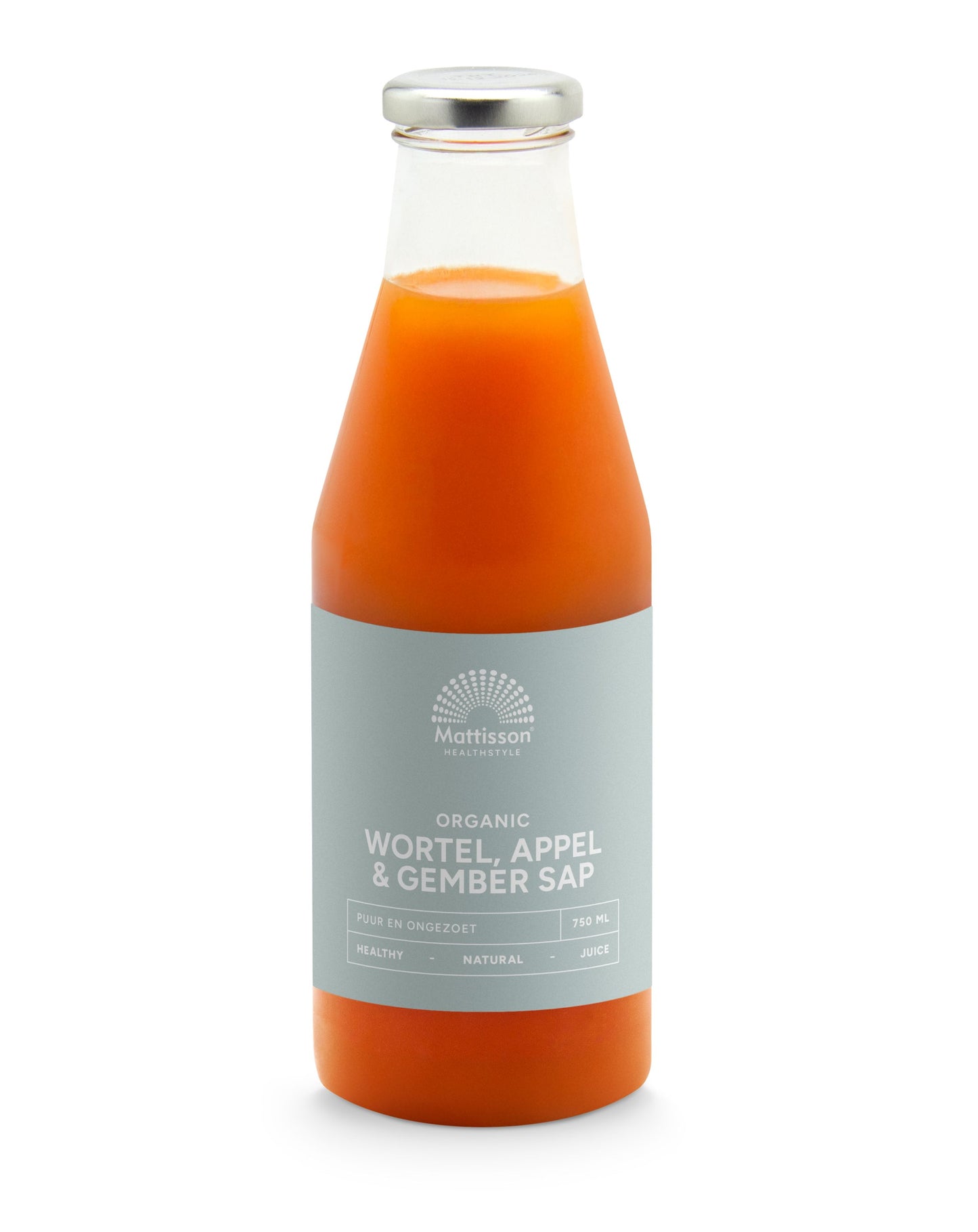 Mattisson Wortel appel & gembersap bio 750 Milliliter