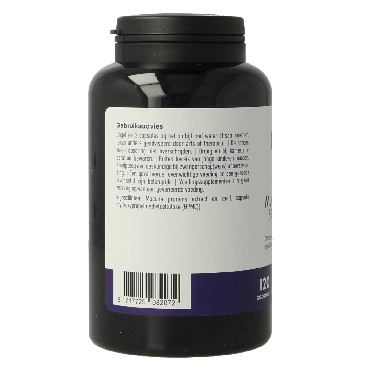 CellCare Mucuna pruriens 500mg (25% L-dopa) 120.00 Capsules
