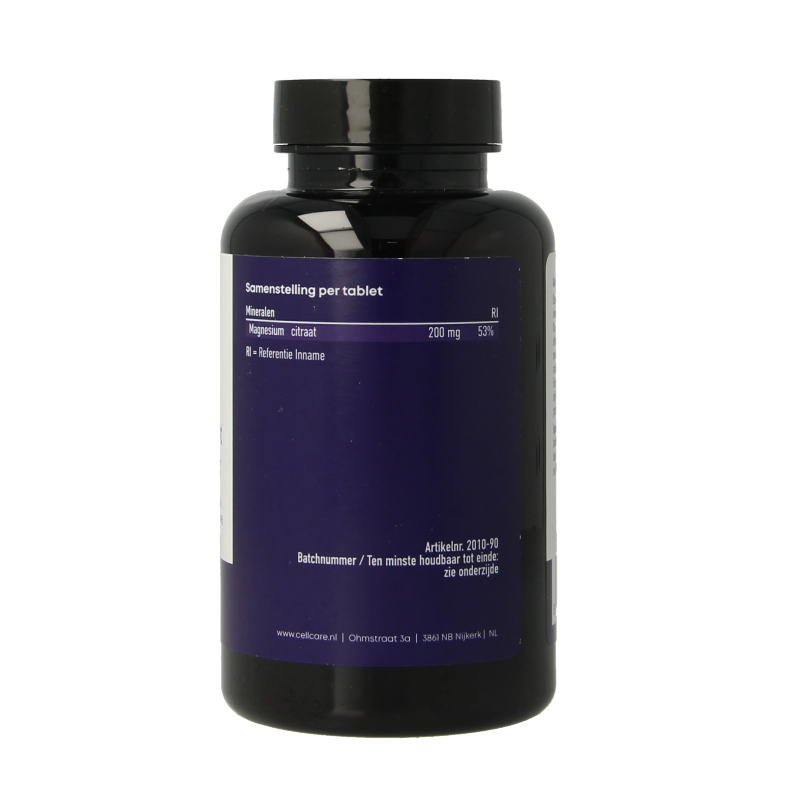CellCare Magnesium 200mg elementair 90 Tabletten
