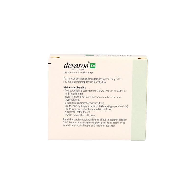 Devaron Colecalciferol 400IE 90.00 Tabletten