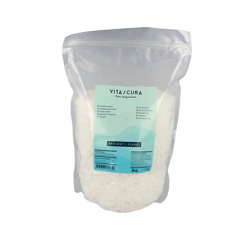 Vitacura Magnesium zout/flakes 2.00 Kilogram