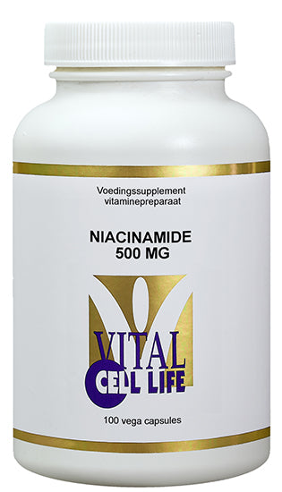 Vital Cell Life Niacinamide vitamine B3 100.00 Vegetarische capsules
