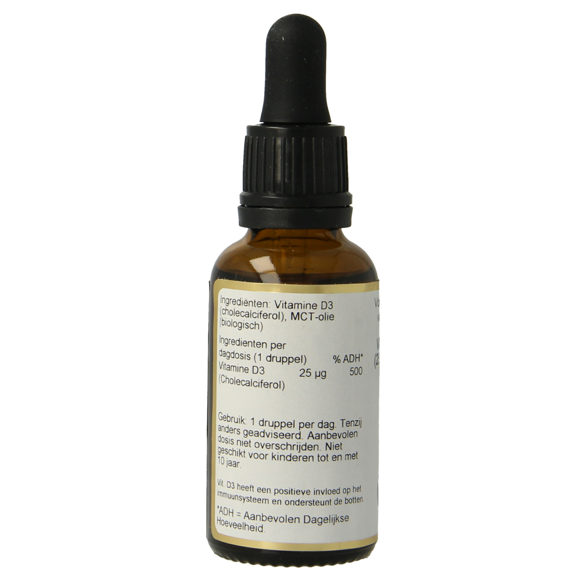 Vital Cell Life Vitamine D3 25mcg druppels 30.00 Milliliter